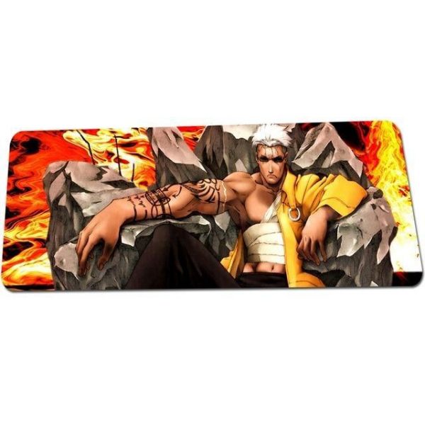 Scar The Ishvalan Monk mat 11 / Size 700x300x2mm Official Anime Mousepads Merch