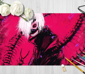 3D Tokyo Ghoul 4200 Anime Desk Mat YYA1215