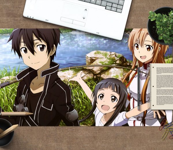 3D Sword Art Online 4120 Anime Desk Mat YYA1215