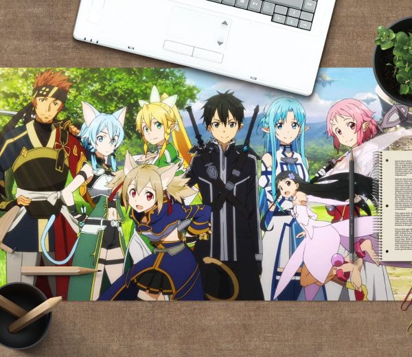 3D Sword Art Online 4108 Anime Desk Mat YYA1215