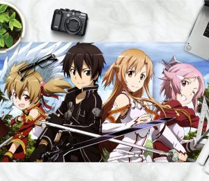 3D Sword Art Online 4109 Anime Desk Mat YYA1215