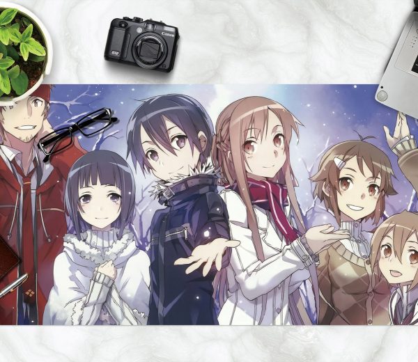 3D Sword Art Online 4122 Anime Desk Mat YYA1215