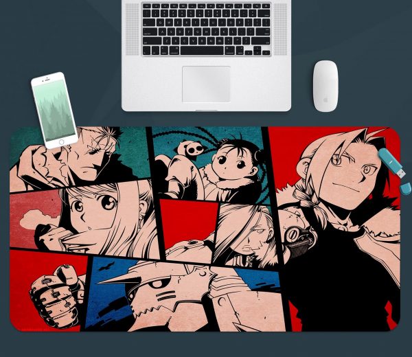 3D Anime Fullmetal Alchemist 3749 Anime Desk Mat YYA1215