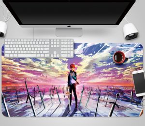 3D Kendo Boy 3761 Anime Desk Mat YYA1215