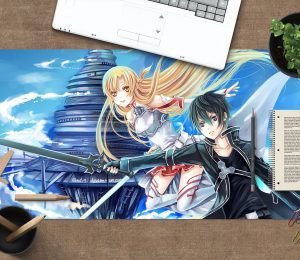 3D Sword Art Online 4115 Anime Desk Mat YYA1215