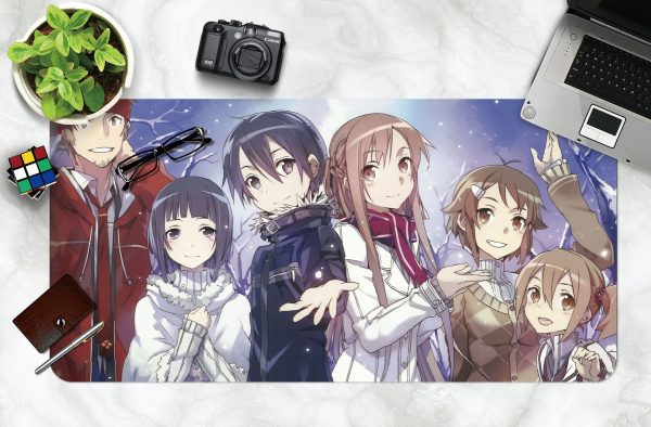 3D Sword Art Online 4122 Anime Desk Mat YYA1215