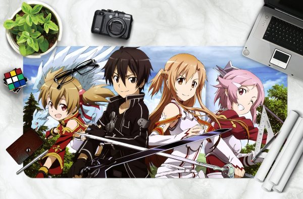 3D Sword Art Online 4109 Anime Desk Mat YYA1215