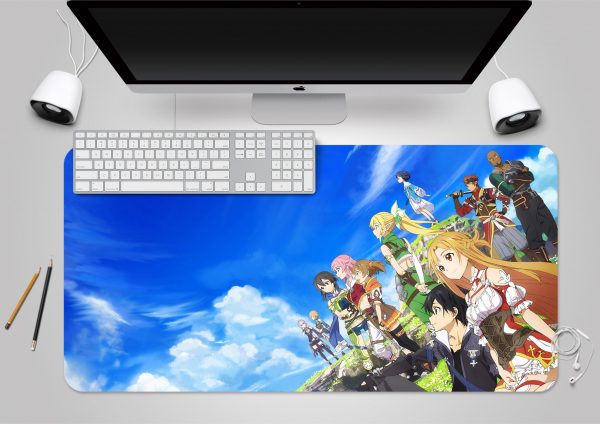 3D Sword Art Online 4118 Anime Desk Mat YYA1215