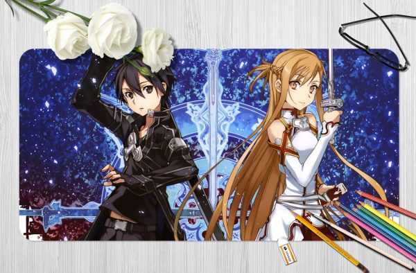 3D Sword Art Online 4121 Anime Desk Mat YYA1215