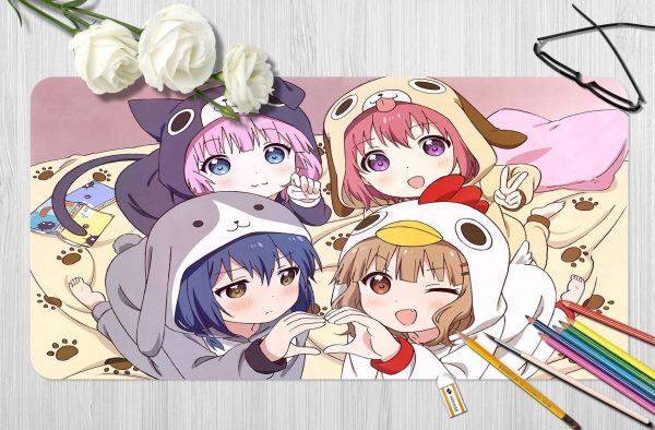 3D Yuruyuri 3923 Anime Desk Mat YYA1215