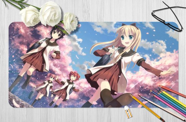 3D Yuruyuri 3921 Anime Desk Mat YYA1215