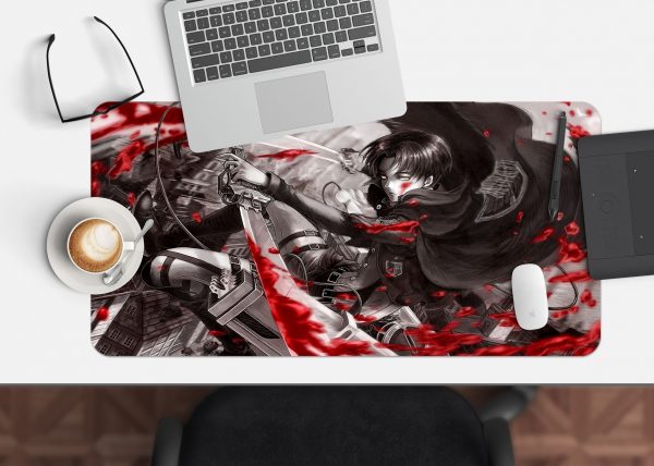 3D Attack On Titan 3785 Anime Desk Mat YYA1215