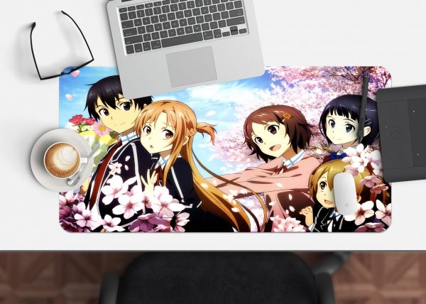 3D Sword Art Online 3881 Anime Desk Mat YYA1215