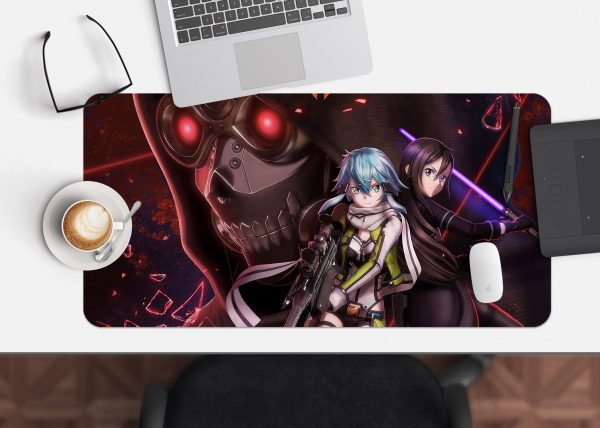 3D Sword Art Online 4124 Anime Desk Mat YYA1215