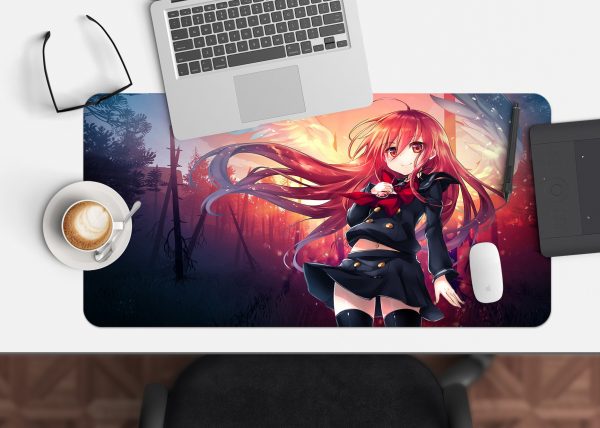 3D Wings Girl 3768 Anime Desk Mat YYA1215