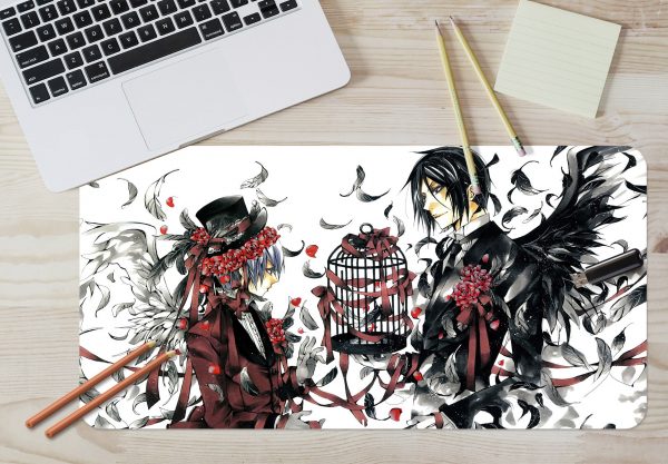 3D Feather Boy 3615 Anime Desk Mat YYA1215