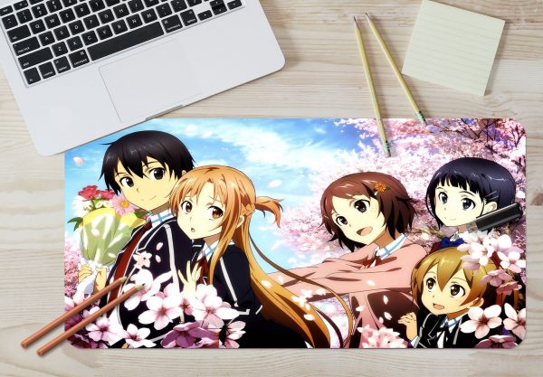 3D Sword Art Online 3881 Anime Desk Mat YYA1215