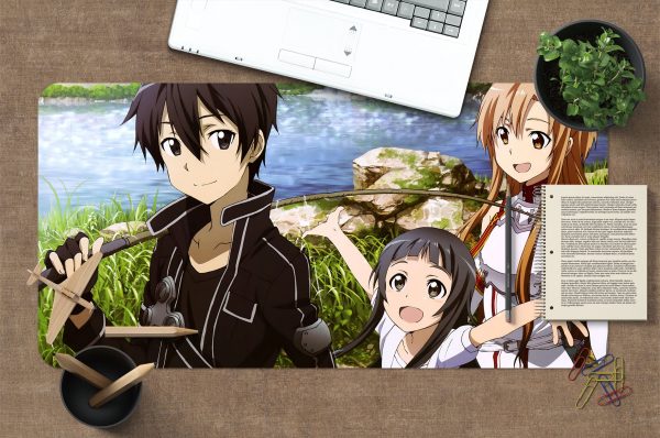 3D Sword Art Online 4120 Anime Desk Mat YYA1215