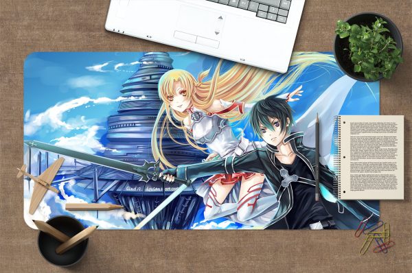 3D Sword Art Online 4115 Anime Desk Mat YYA1215