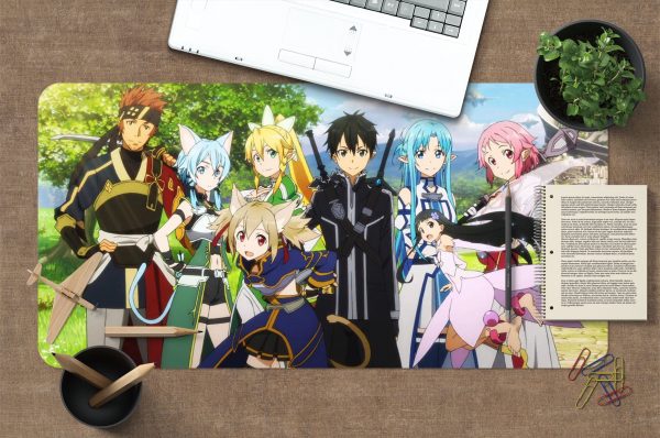 3D Sword Art Online 4108 Anime Desk Mat YYA1215