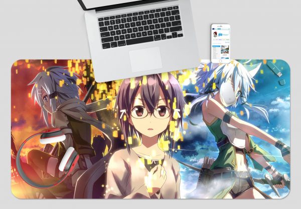 3D Sword Art Online 4107 Anime Desk Mat YYA1215