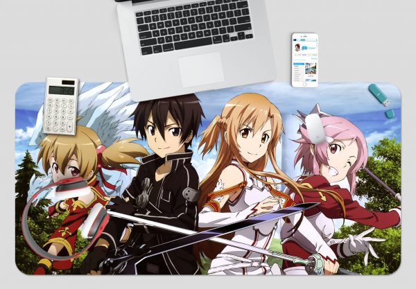 3D Sword Art Online 4109 Anime Desk Mat YYA1215