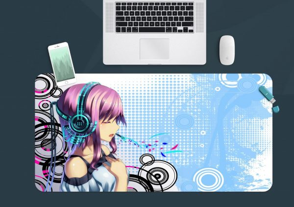 3D Super Sonico 3874 Anime Desk Mat YYA1215