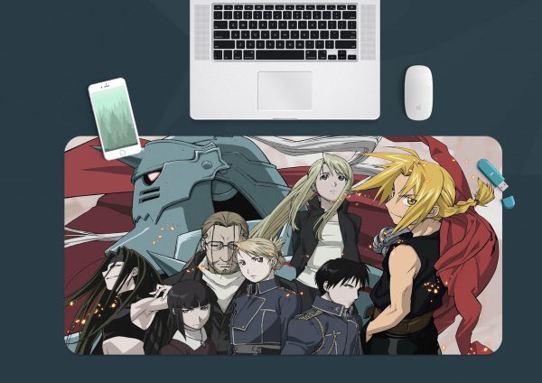 3D Fullmetal Alchemist 3643 Anime Desk Mat YYA1215