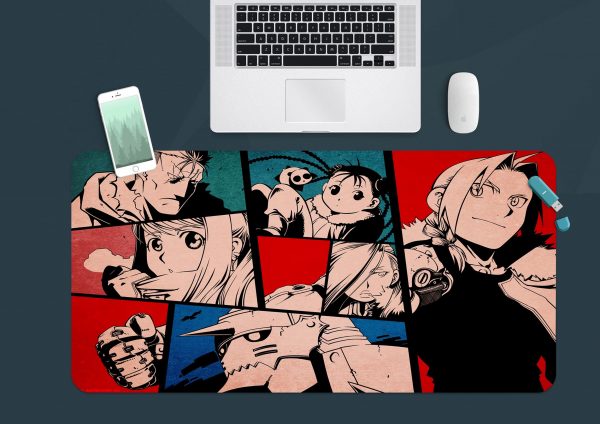 3D Anime Fullmetal Alchemist 3749 Anime Desk Mat YYA1215