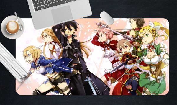 3D Sword Art Online 4111 Anime Desk Mat YYA1215