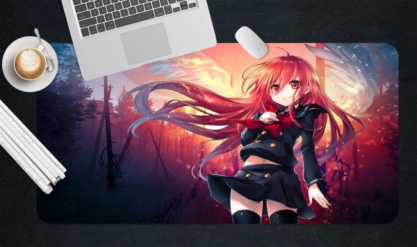 3D Wings Girl 3768 Anime Desk Mat YYA1215