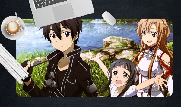 3D Sword Art Online 4120 Anime Desk Mat YYA1215