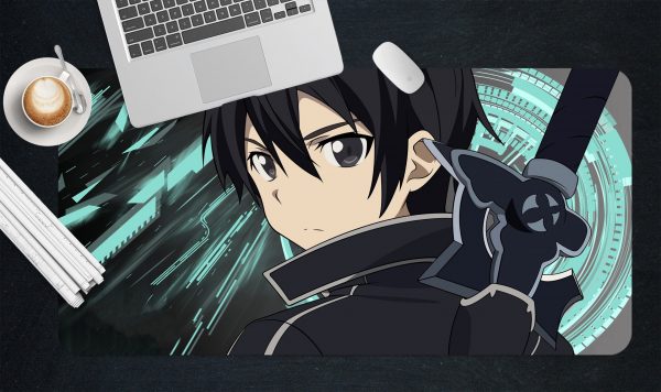 3D Sword Art Online 3718 Anime Desk Mat YYA1215