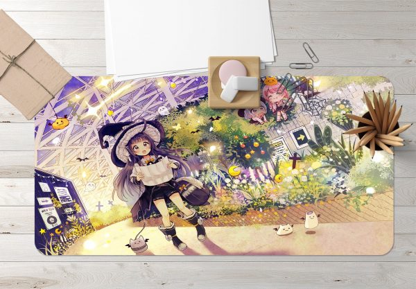 3D Magic Witch 3751 Anime Desk Mat YYA1215