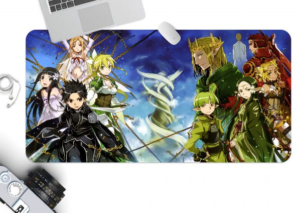 3D Sword Art Online 4110 Anime Desk Mat YYA1215