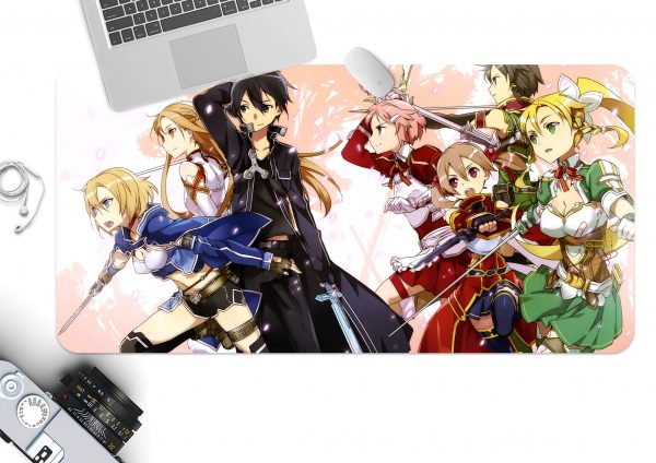 3D Sword Art Online 4111 Anime Desk Mat YYA1215