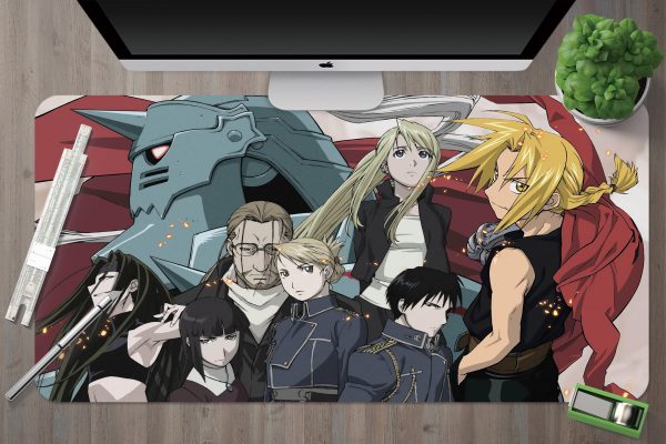 3D Fullmetal Alchemist 3643 Anime Desk Mat YYA1215